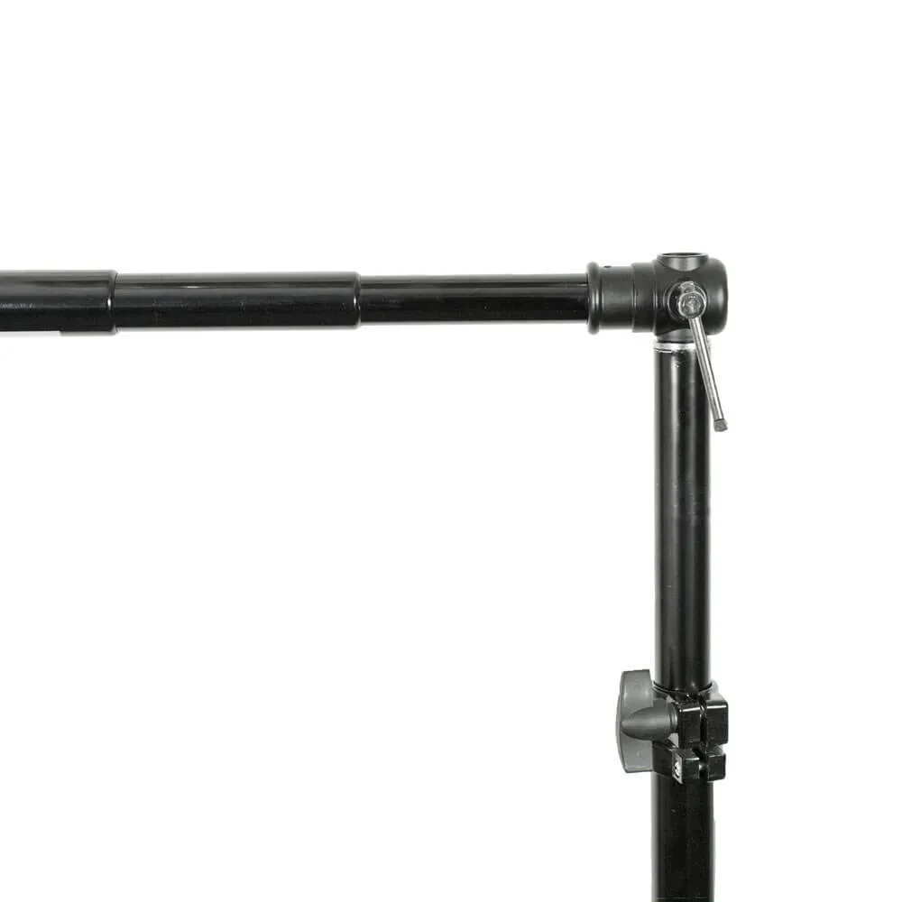 Wide Telescopic Support Stand with Muslin Drop 3x6m (Green)
