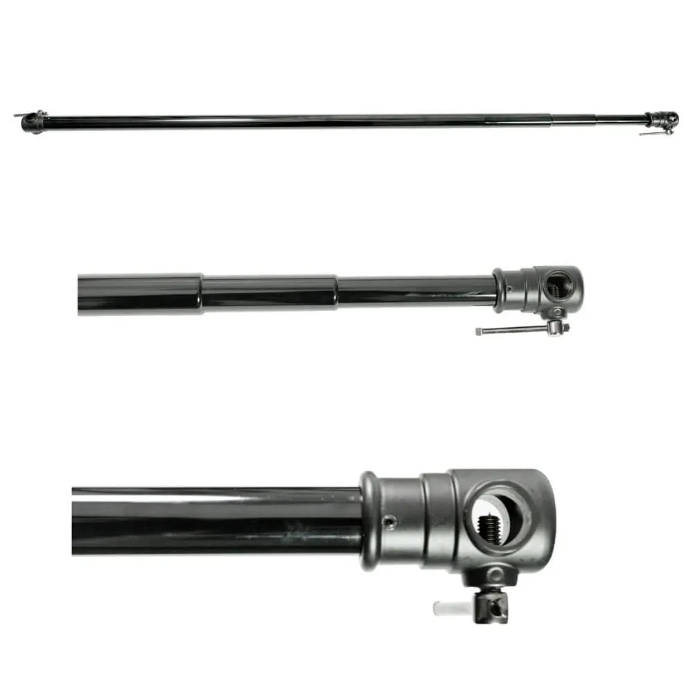 Wide Telescopic Support Stand with Muslin Drop 3x6m (Green)