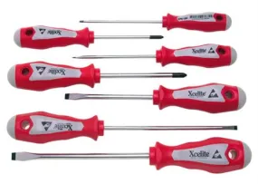 Xcelite XPE700 ESD-Safe Electronic Screwdriver Set with Ergo Handles, 7 piece